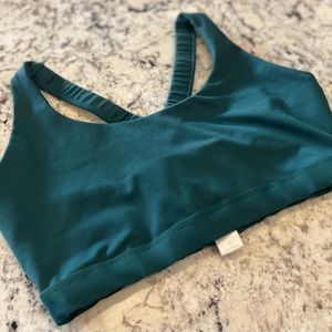 JustFab Green Women’s sports bra